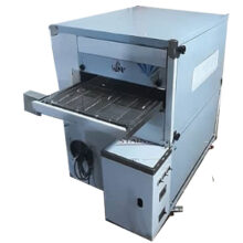 دستگاه فر ریلی پیتزا دو ردیفه موتور پایین مدل KS250