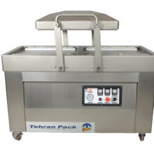 دستگاه پاکت وکیوم کیسه ای دو کابین مدل MMQ90