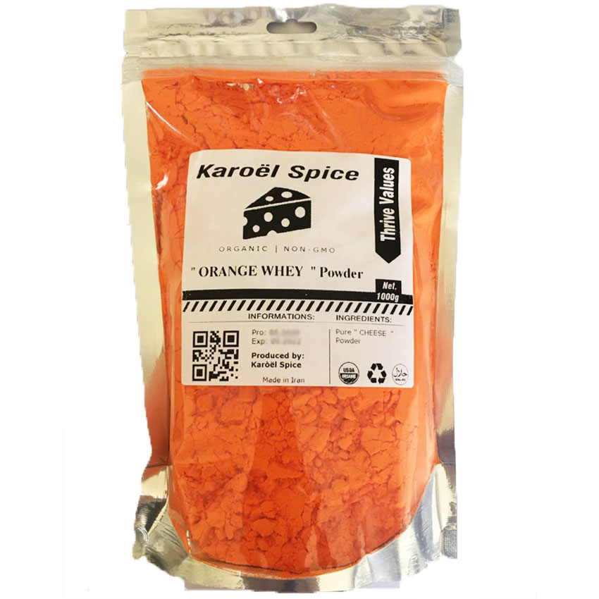 پودر آب پنیر نارنجی برند Karoël Spice
